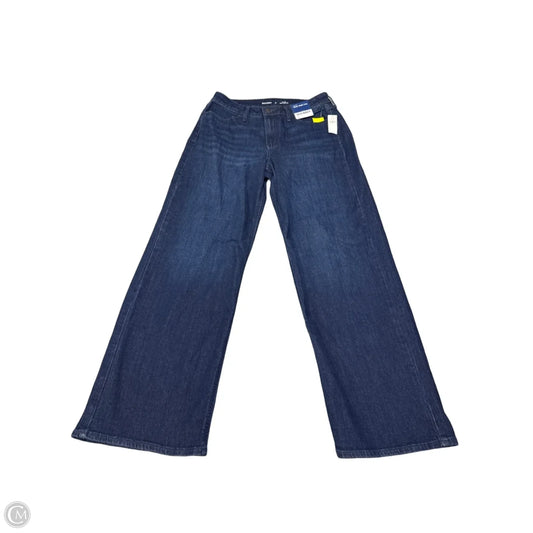 Jeans Wide Leg By Old Navy In Blue Denim, Size: 10