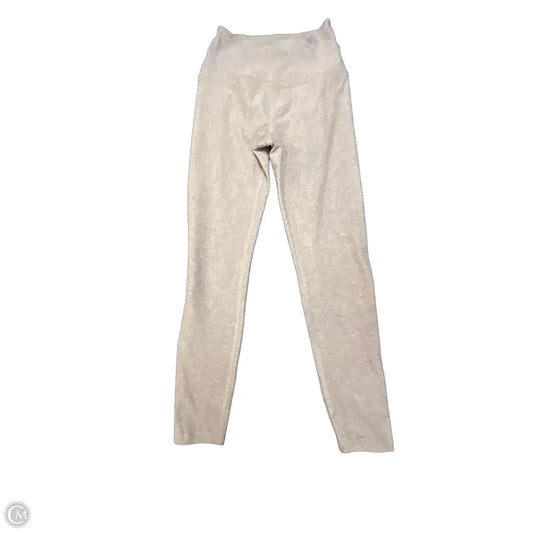 Athletic Leggings By Beyond Yoga In Beige, Size: S