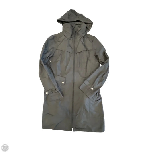 Coat Raincoat By Cole-haan In Black, Size: M