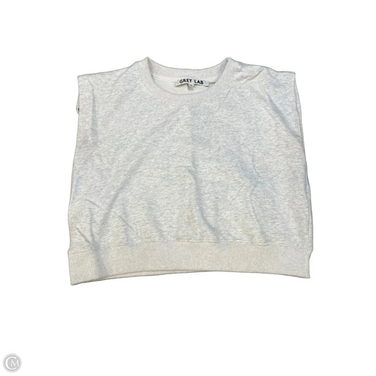 Top Sleeveless By Grey Lab In Grey, Size: S