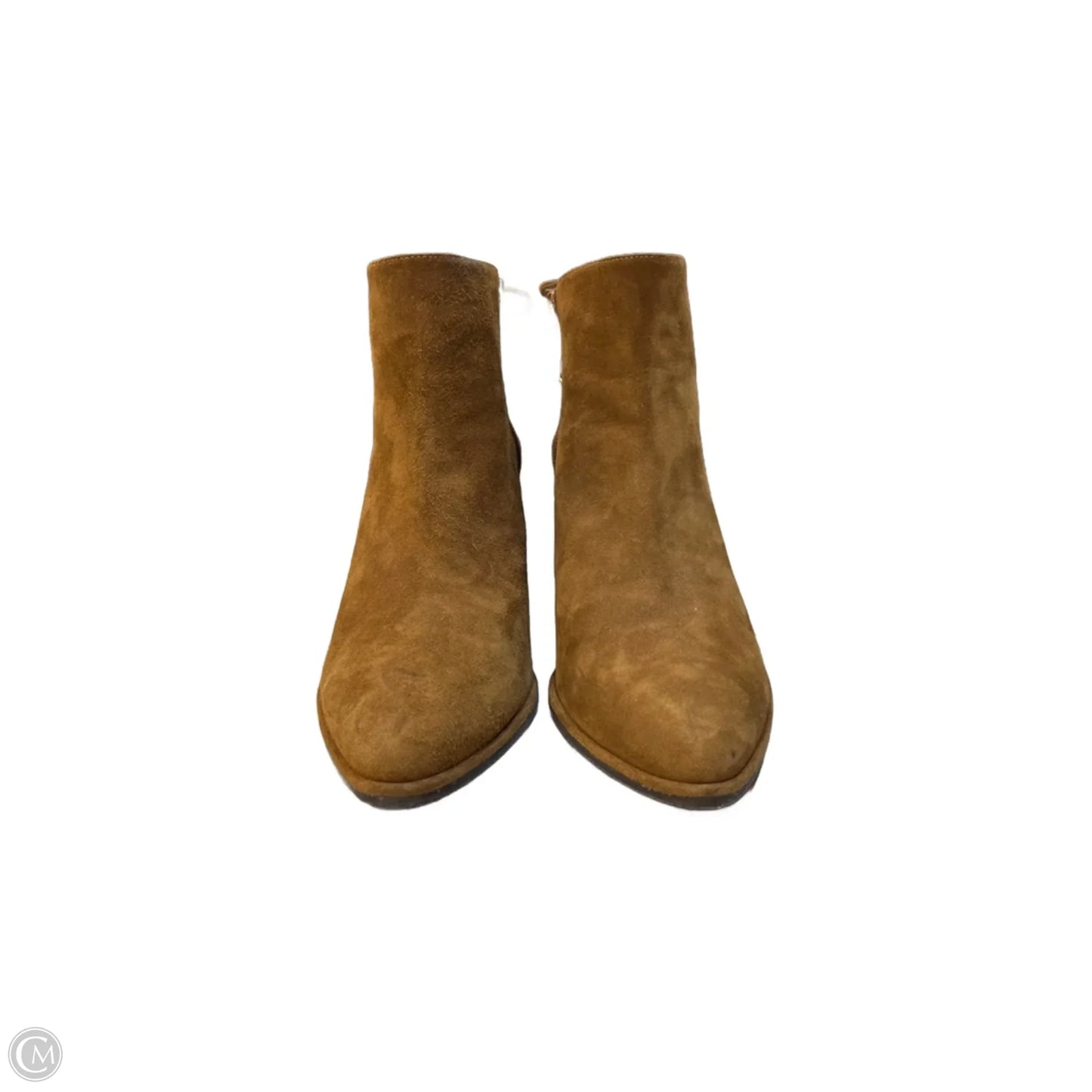 Boots Designer By Stuart Weitzman In Brown, Size: 9