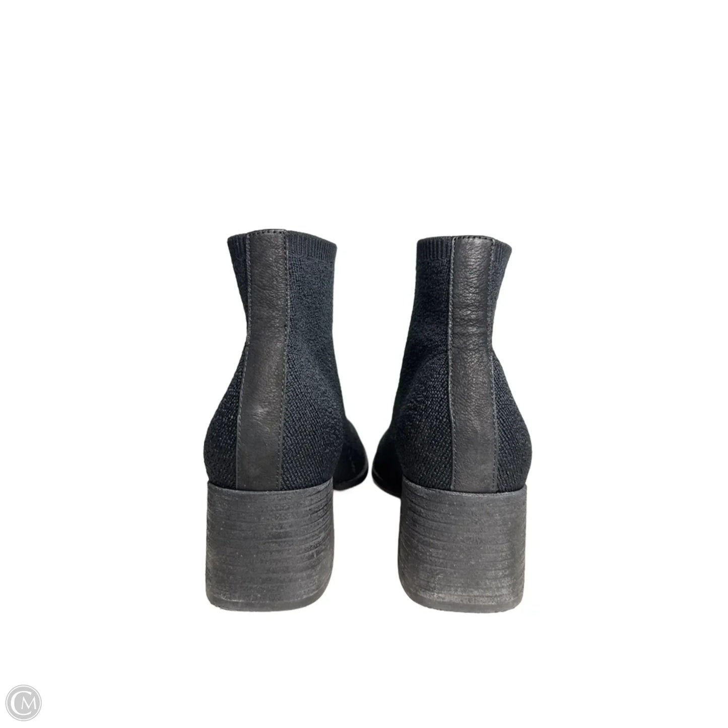 Boots Ankle Heels By Eileen Fisher In Black, Size: 9