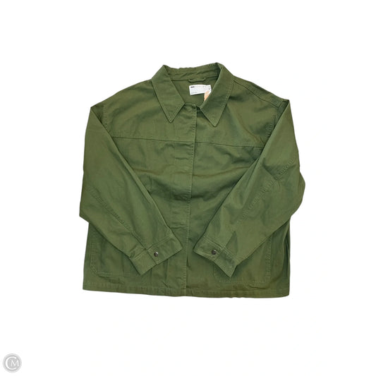 Jacket Shirt By Asos In Green, Size: Xxl