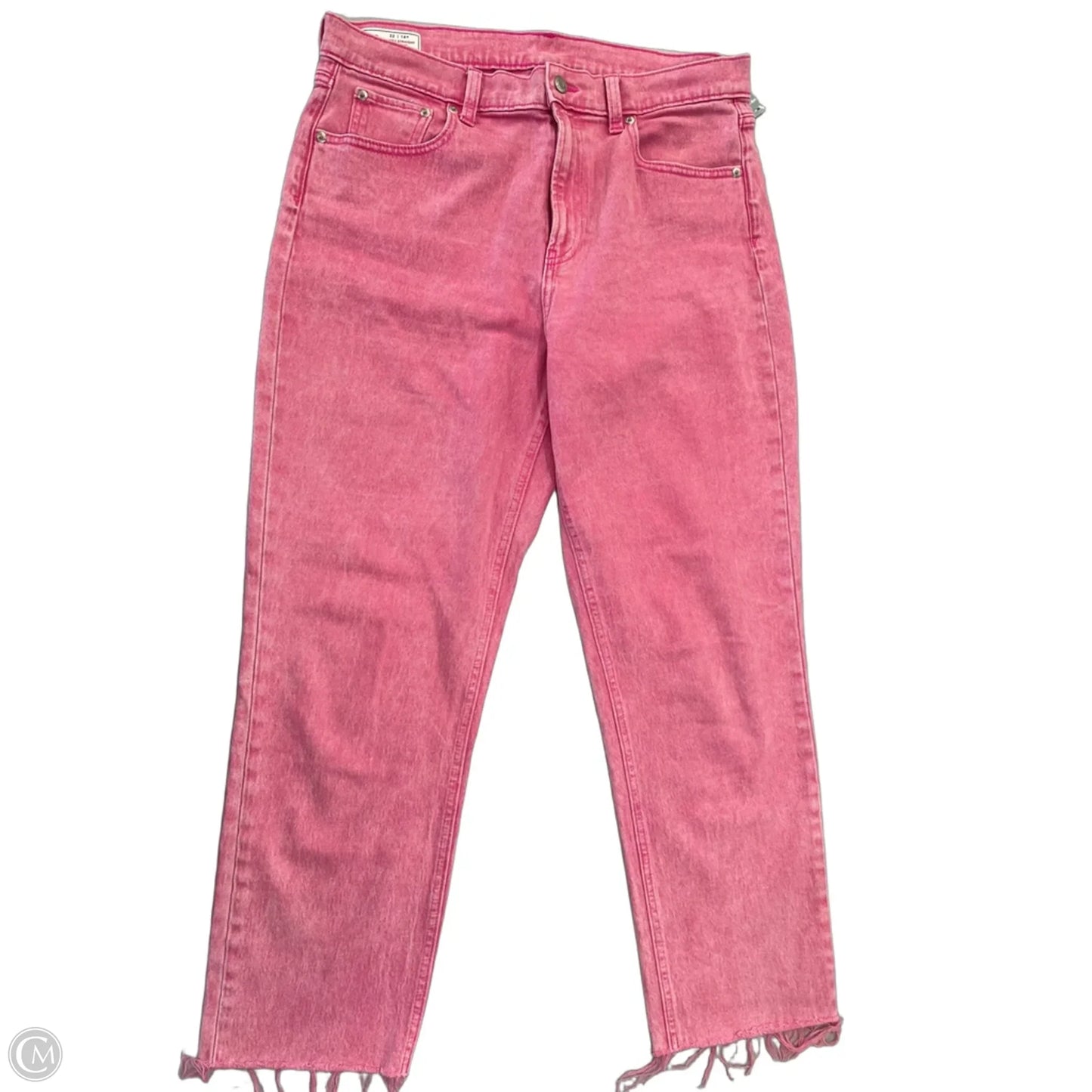 Jeans Straight By Gap In Pink, Size: 14