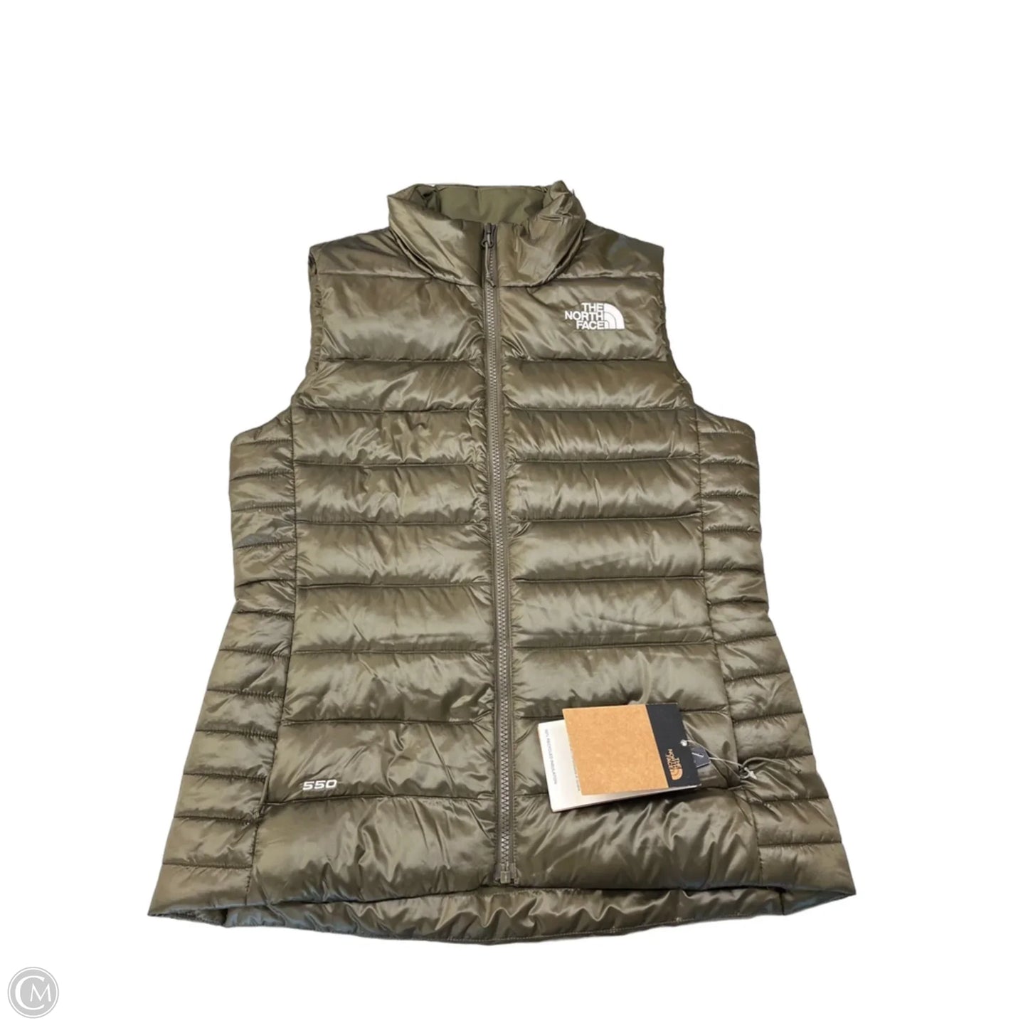 Vest Puffer & Quilted By The North Face In Green, Size: S