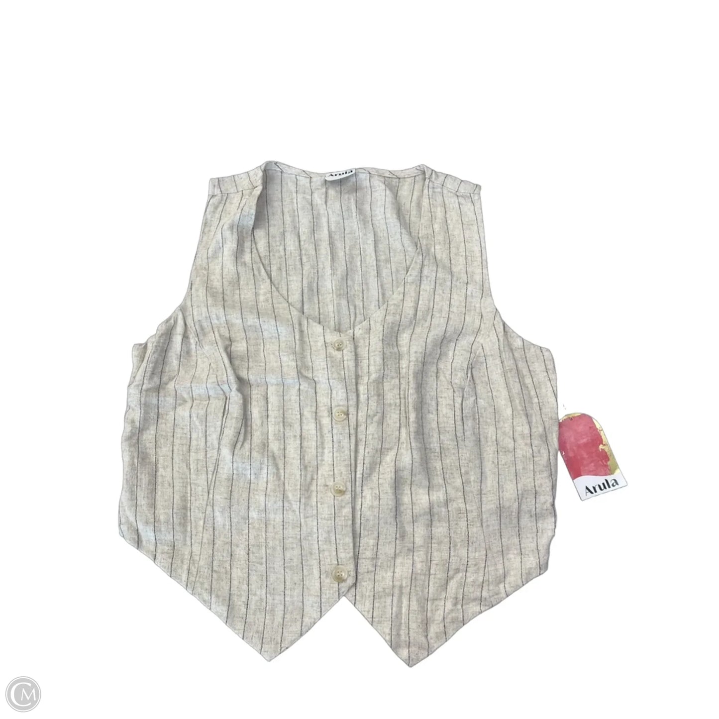 Vest Other By Arula In Striped Pattern, Size: 1x