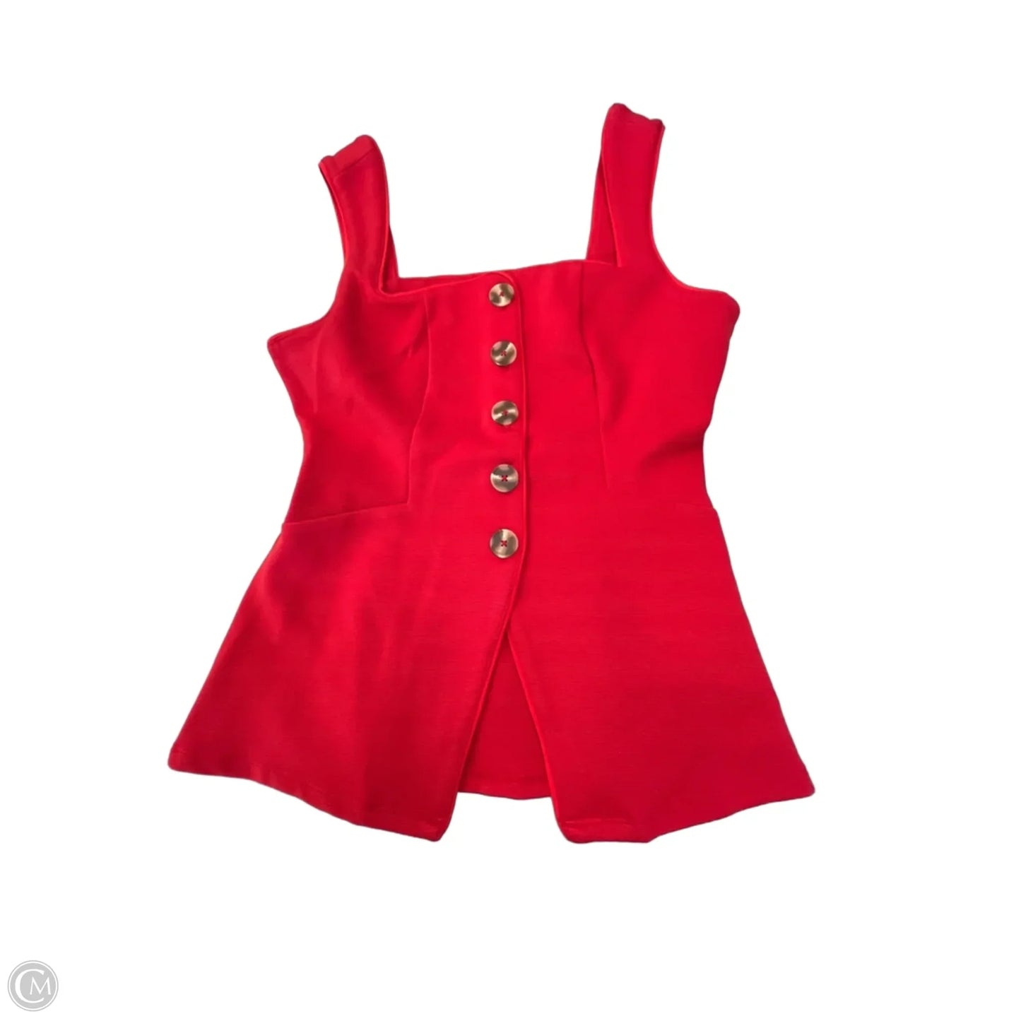 Top Sleeveless By Maeve In Red, Size: S