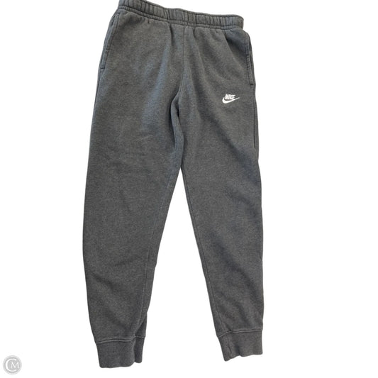 Athletic Pants By Nike In Grey, Size: S