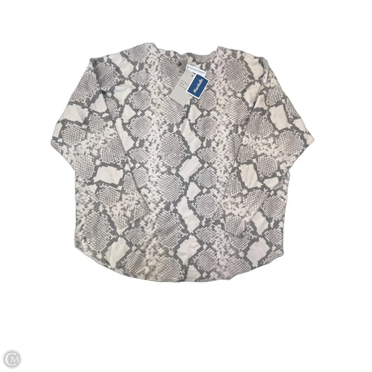 Sweater By Sioni In Animal Print, Size: 1x