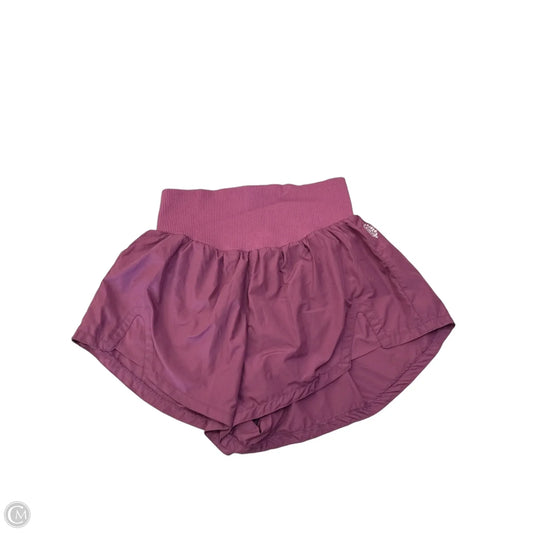 Athletic Shorts By Free People In Purple, Size: M