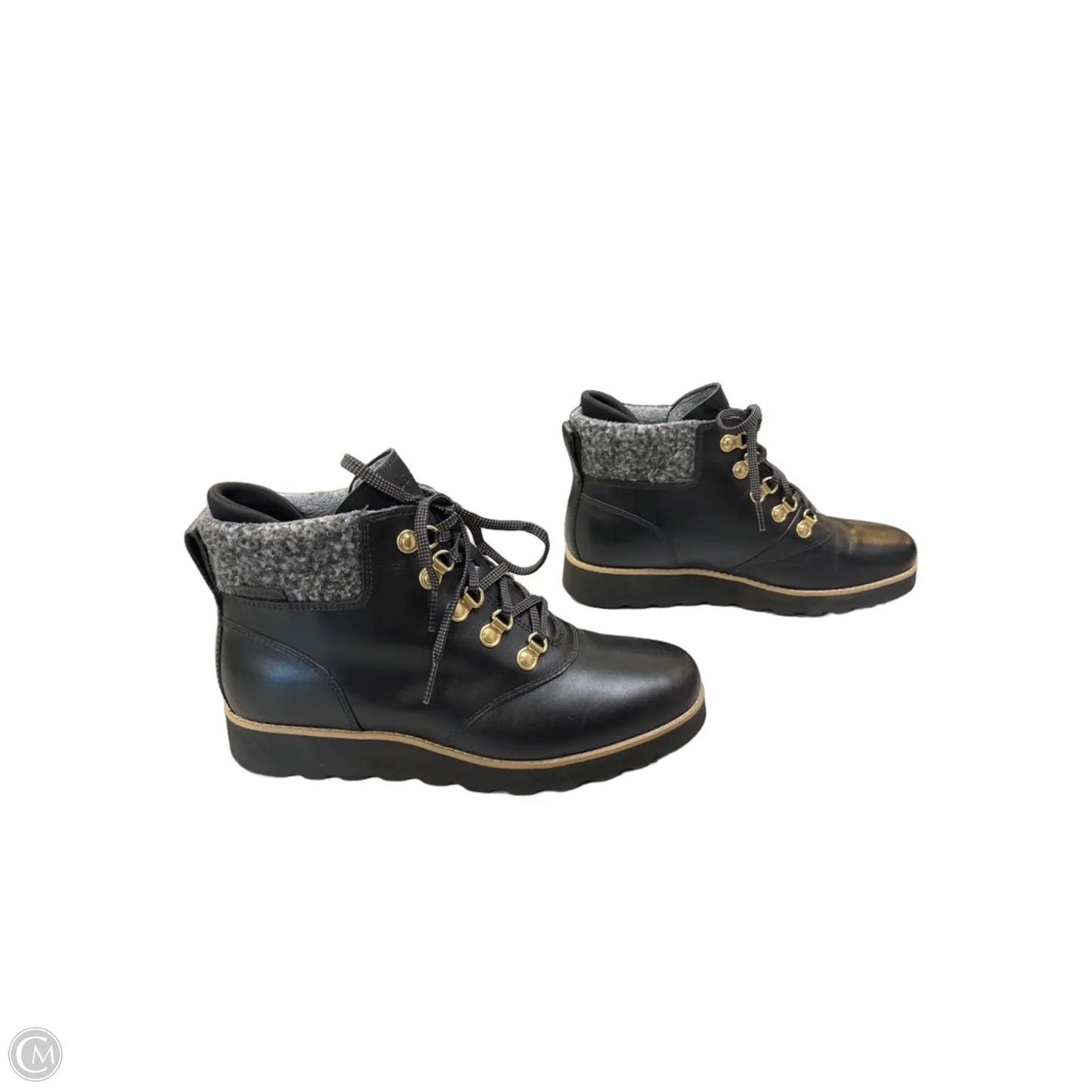 Boots Ankle Flats By Cole-haan In Black, Size: 7
