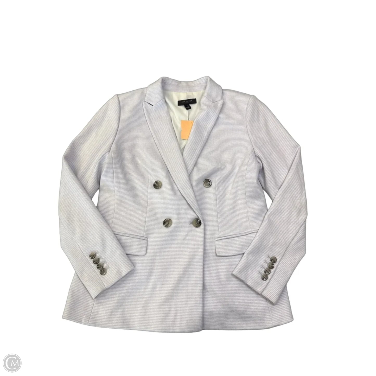 Blazer By Ann Taylor In Purple, Size: S