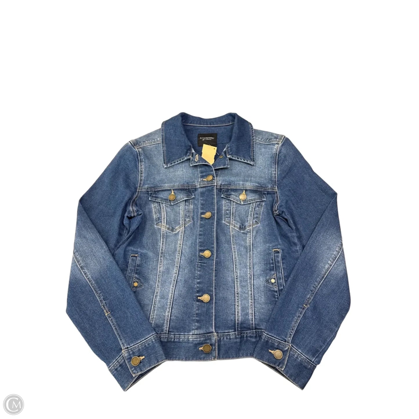 Jacket Denim By Liverpool In Blue Denim, Size: S