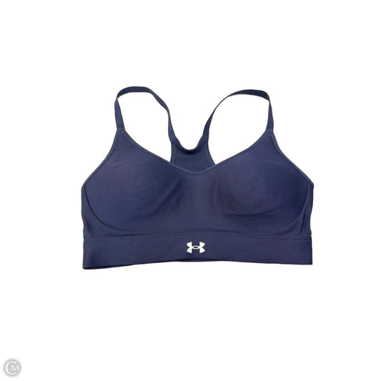 Athletic Bra By Under Armour In Navy, Size: S