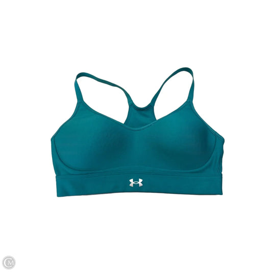 Athletic Bra By Under Armour In Teal, Size: S