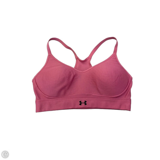 Athletic Bra By Under Armour In Pink, Size: S