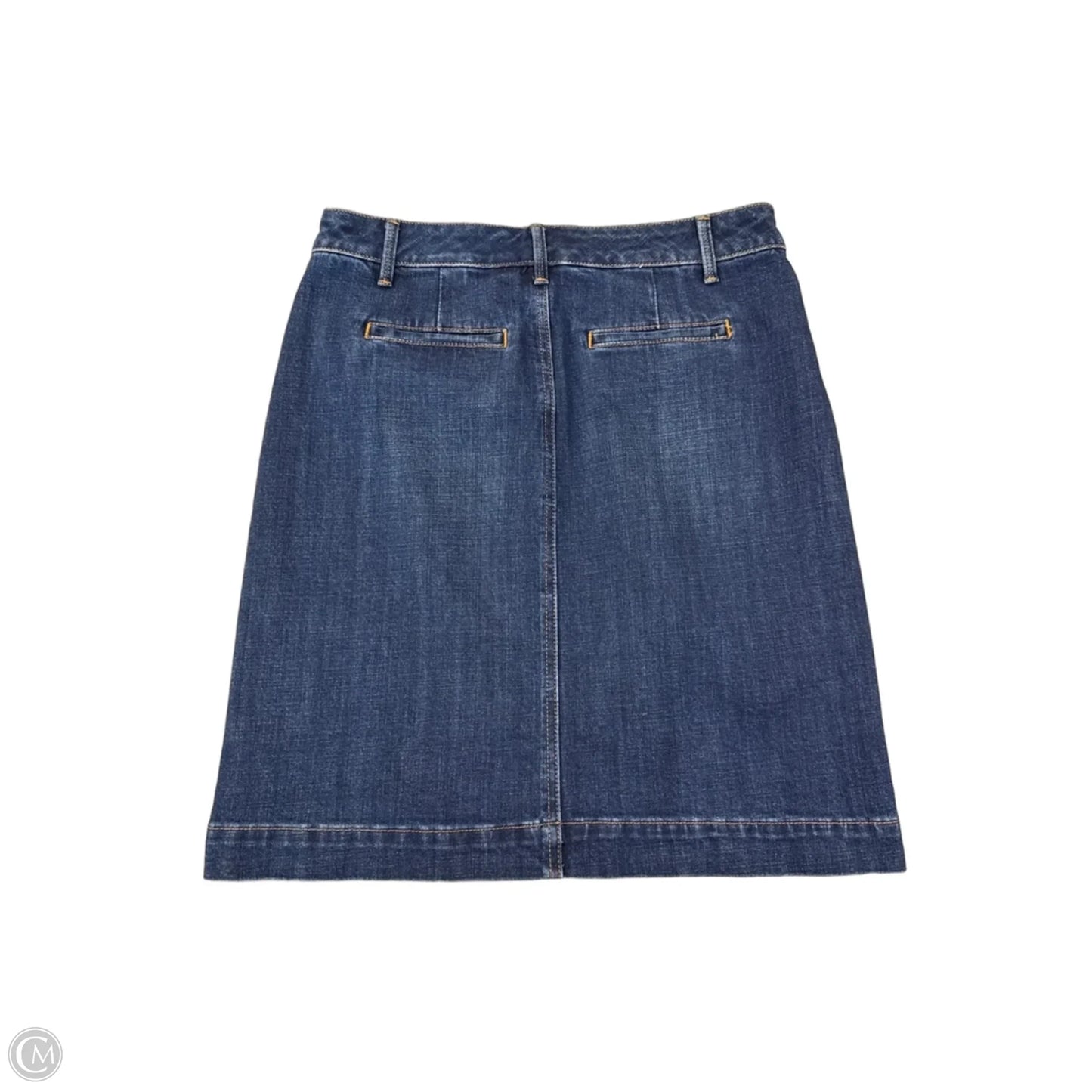 Skirt Mini & Short By Talbots In Blue Denim, Size: S