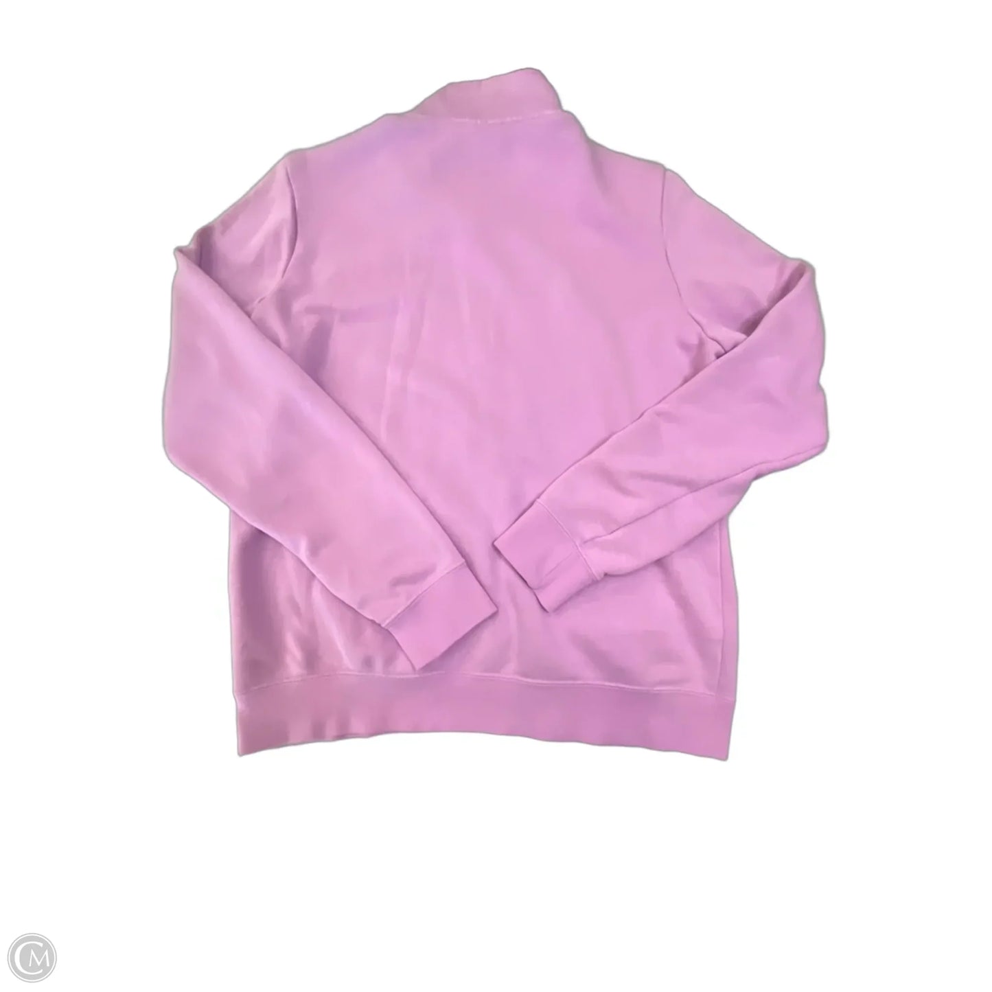 Sweatshirt Collar By Nike In Pink, Size: S