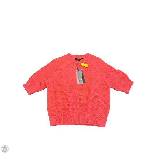Sweater Short Sleeve By French Connection In Pink, Size: S