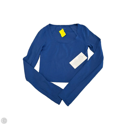 Athletic Top Long Sleeve Crewneck By Athleta In Blue, Size: Xs