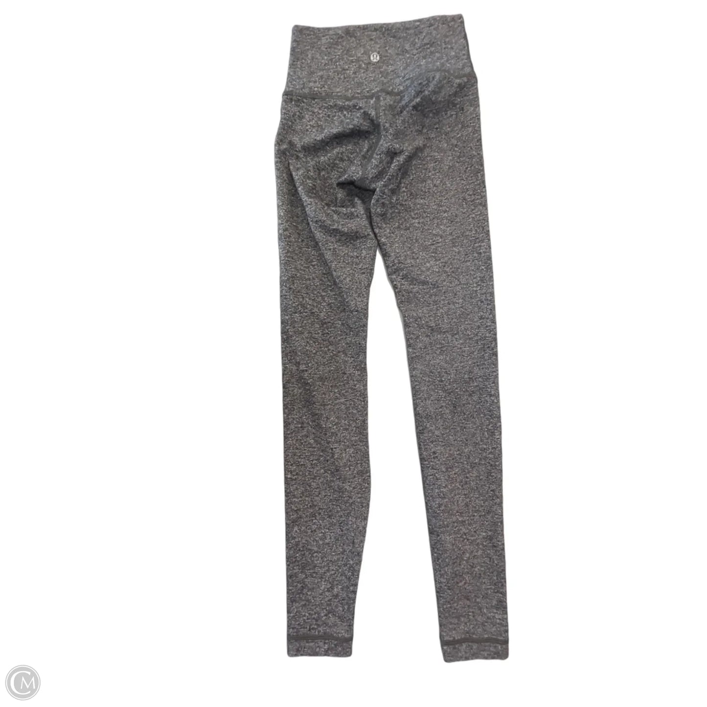 Athletic Leggings By Lululemon In Grey, Size: S