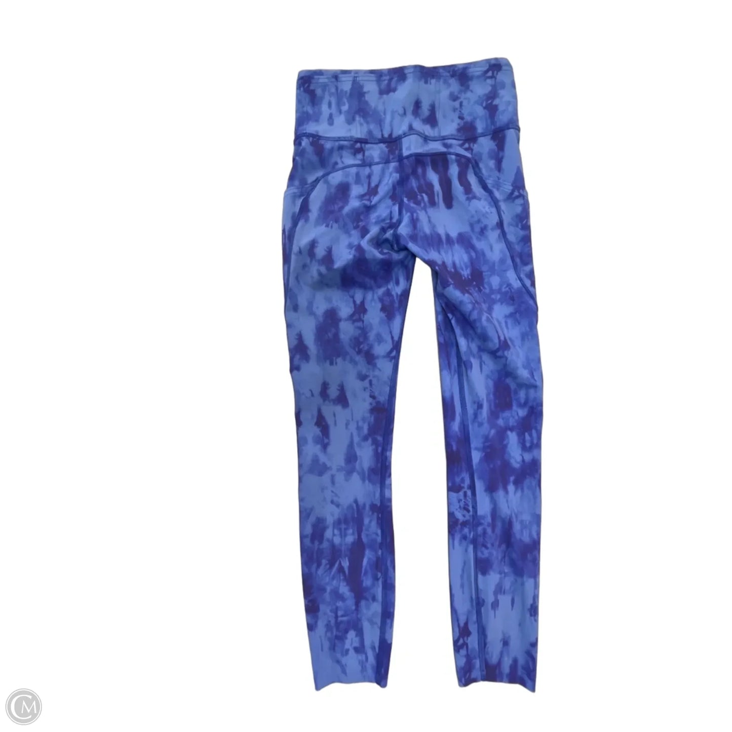 Athletic Leggings By Lululemon In Blue, Size: S