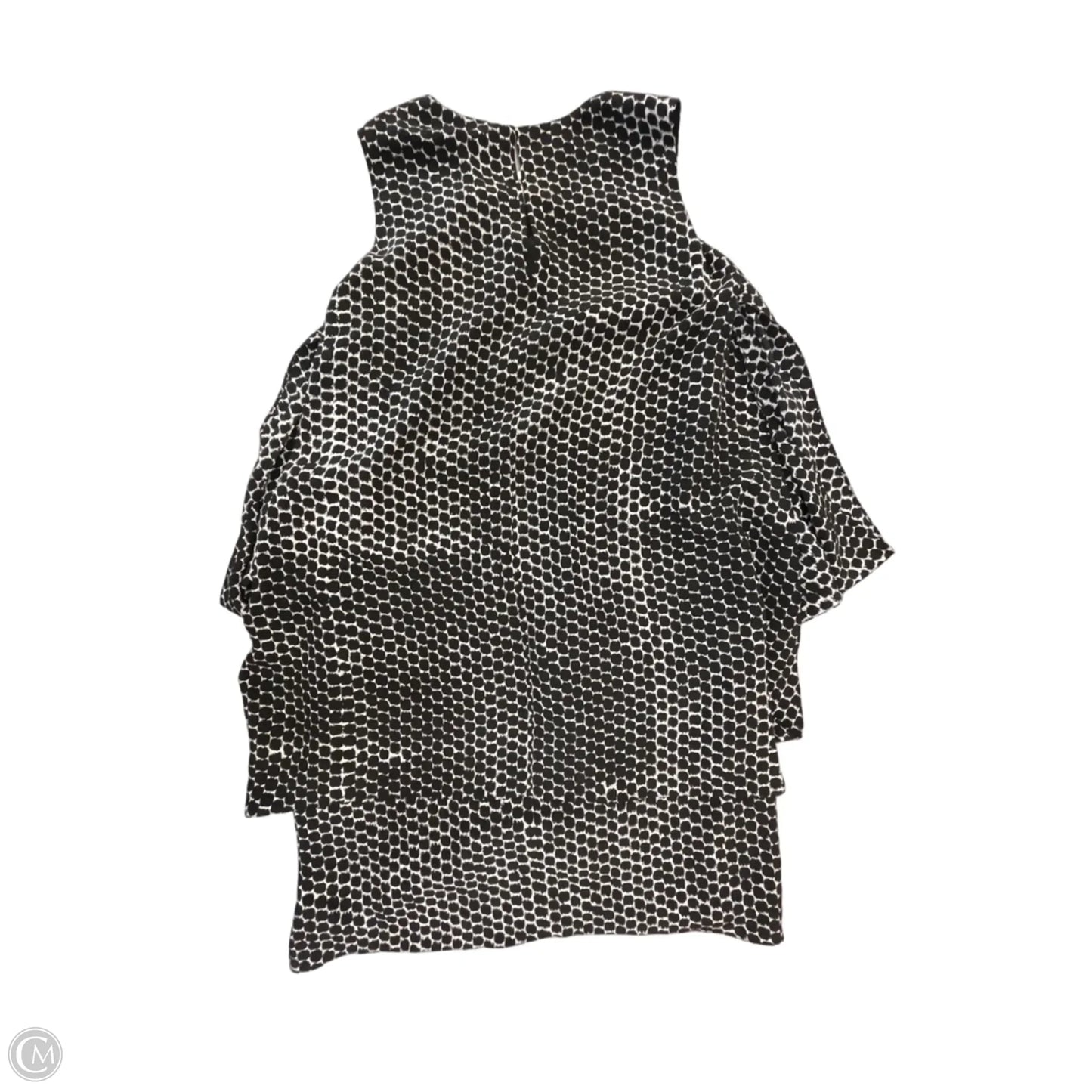 Dress Casual Short By Cma In Black & White, Size: M