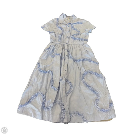 Dress Casual Midi By Target-designer In Striped Pattern, Size: M