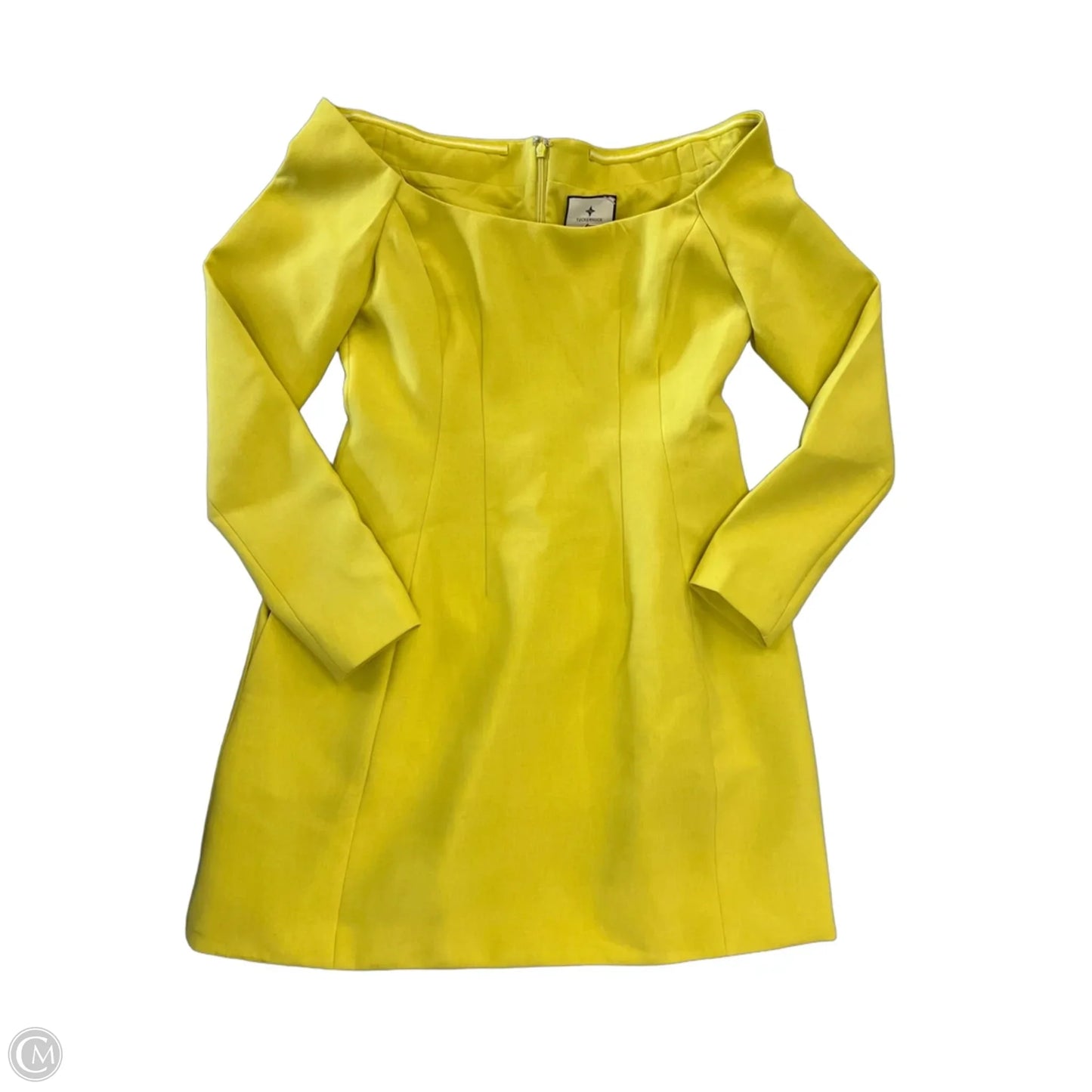 Dress Casual Short By Tuckernuck In Chartreuse, Size: M