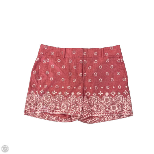 Shorts By Ann Taylor In Red, Size: S