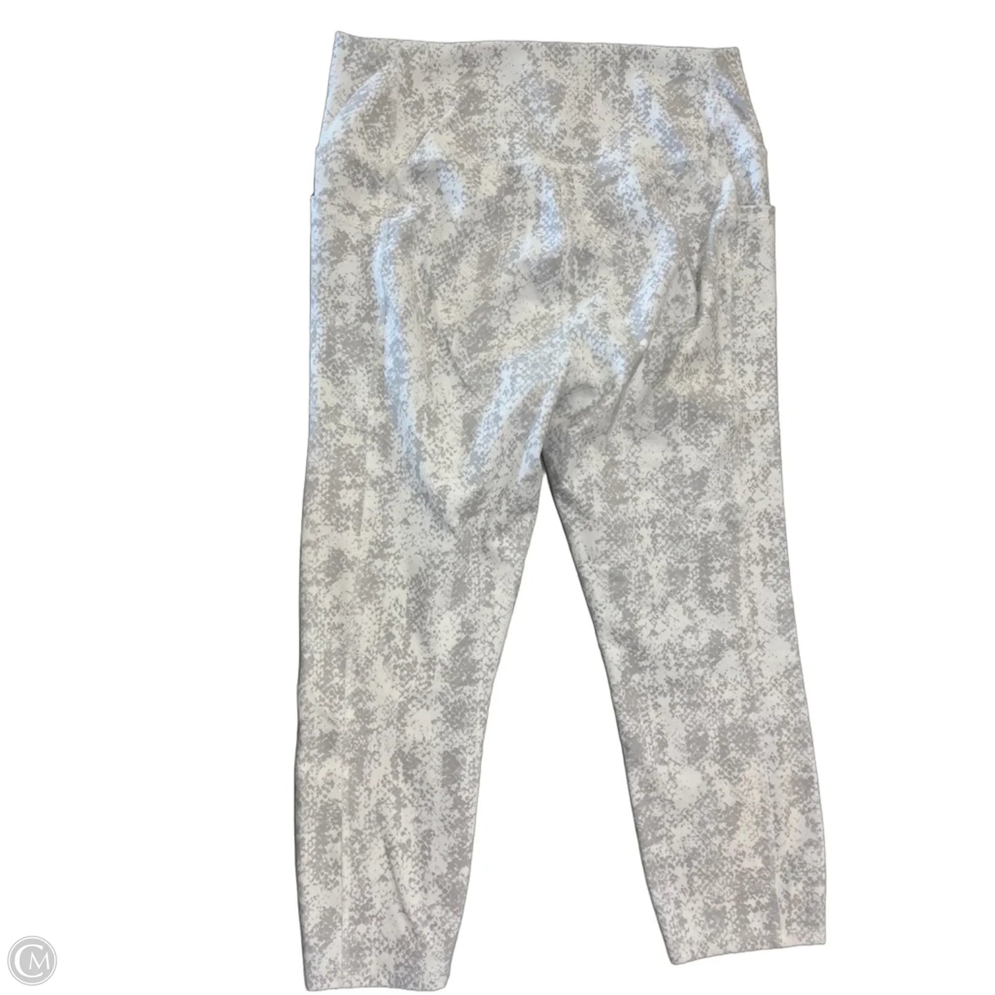Athletic Leggings By Rbx In White, Size: Xl