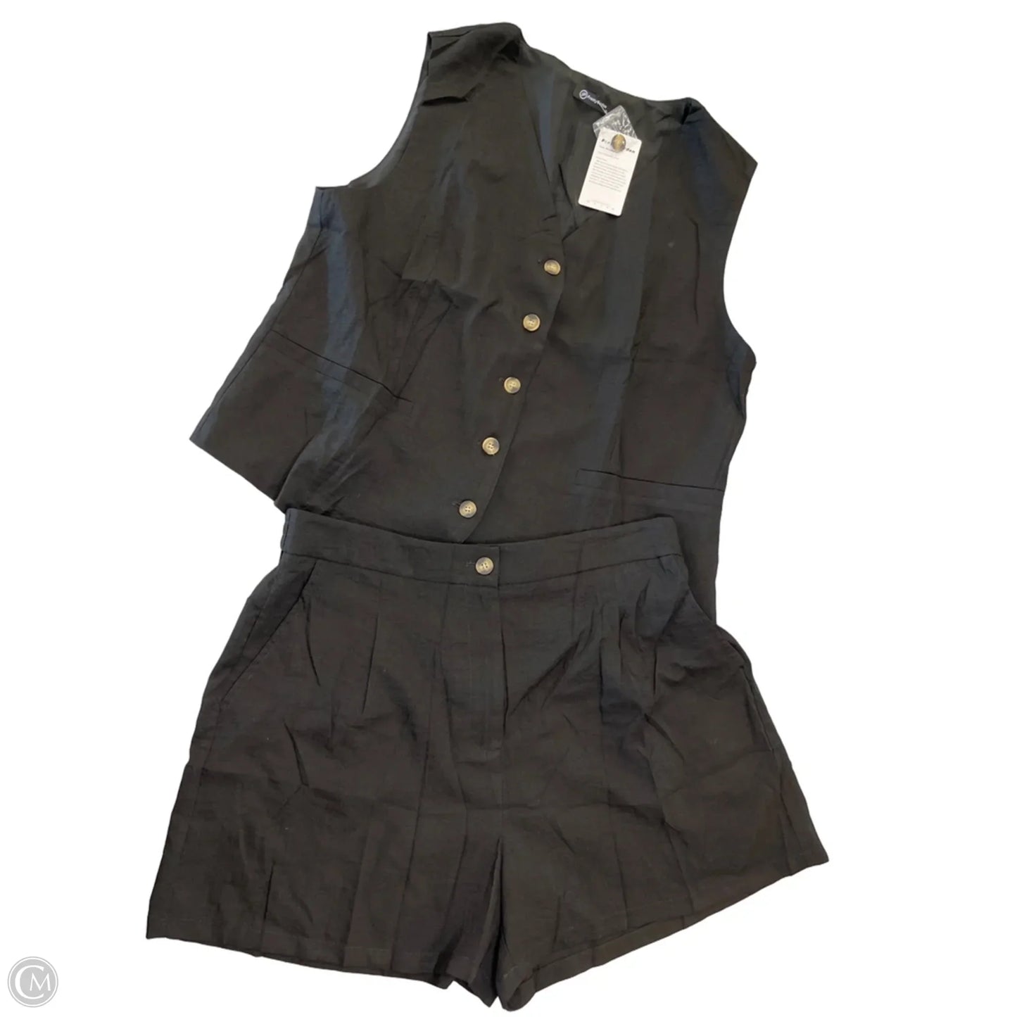 Shorts Set By Prettygarden In Black, Size: Xl