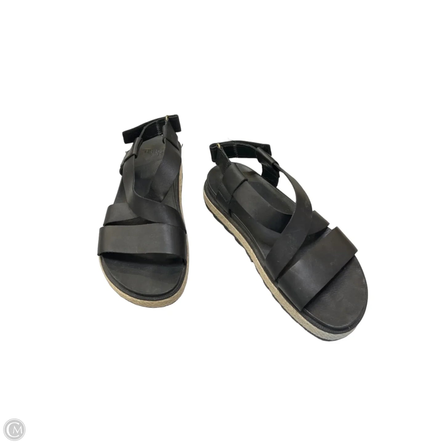 Sandals Flats By Sorel In Black, Size: 7