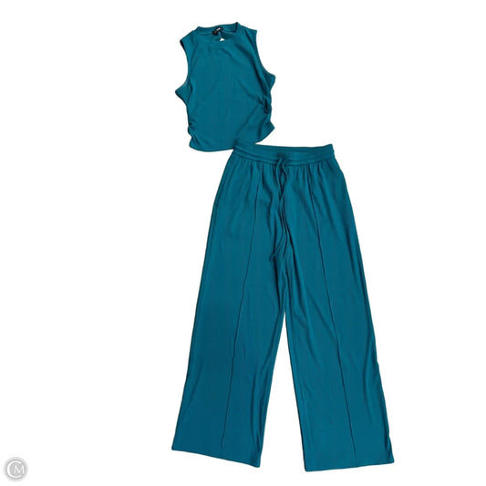 Lounge Set Pants By Btfbm In Aqua, Size: M