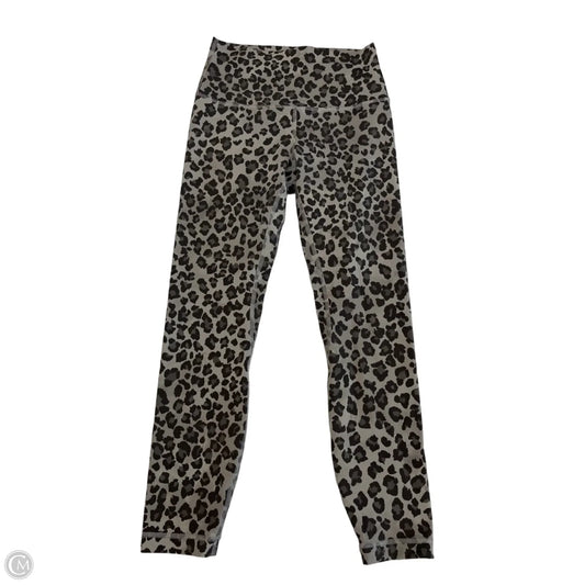 Athletic Leggings By Lululemon In Animal Print, Size: S
