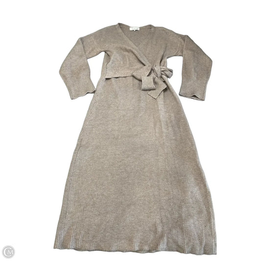 Dress Sweater By Wayf In Brown, Size: S