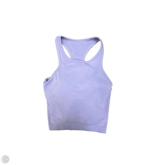 Athletic Tank Top By Lululemon In Purple, Size: S