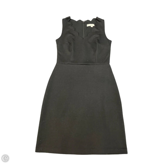 Dress Casual Midi By Loft In Black, Size: Xs