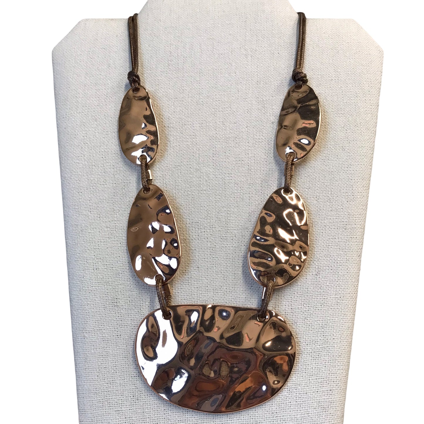 NECKLACE STATEMENT in ROSE GOLD