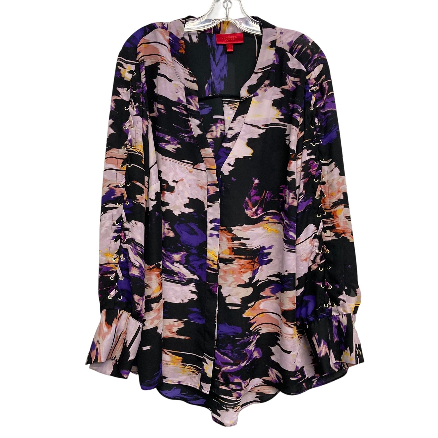 Top Ls By Jennifer Lopez In Multi, Size:1X