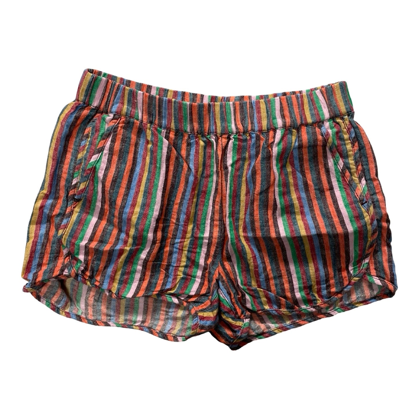 Shorts By Madewell In Striped Pattern, Size:S