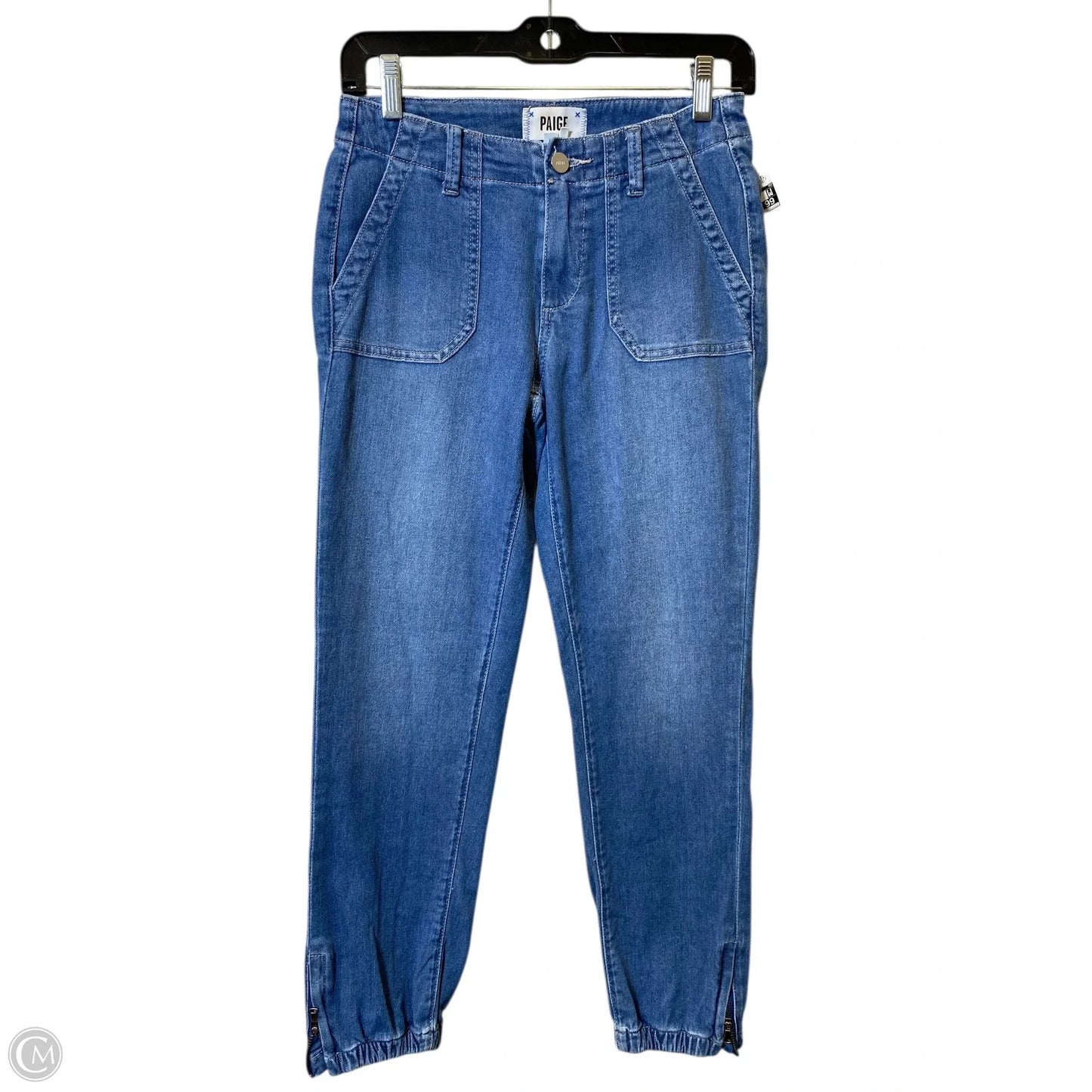 Jeans Skinny By Paige In Blue Denim, Size: 0