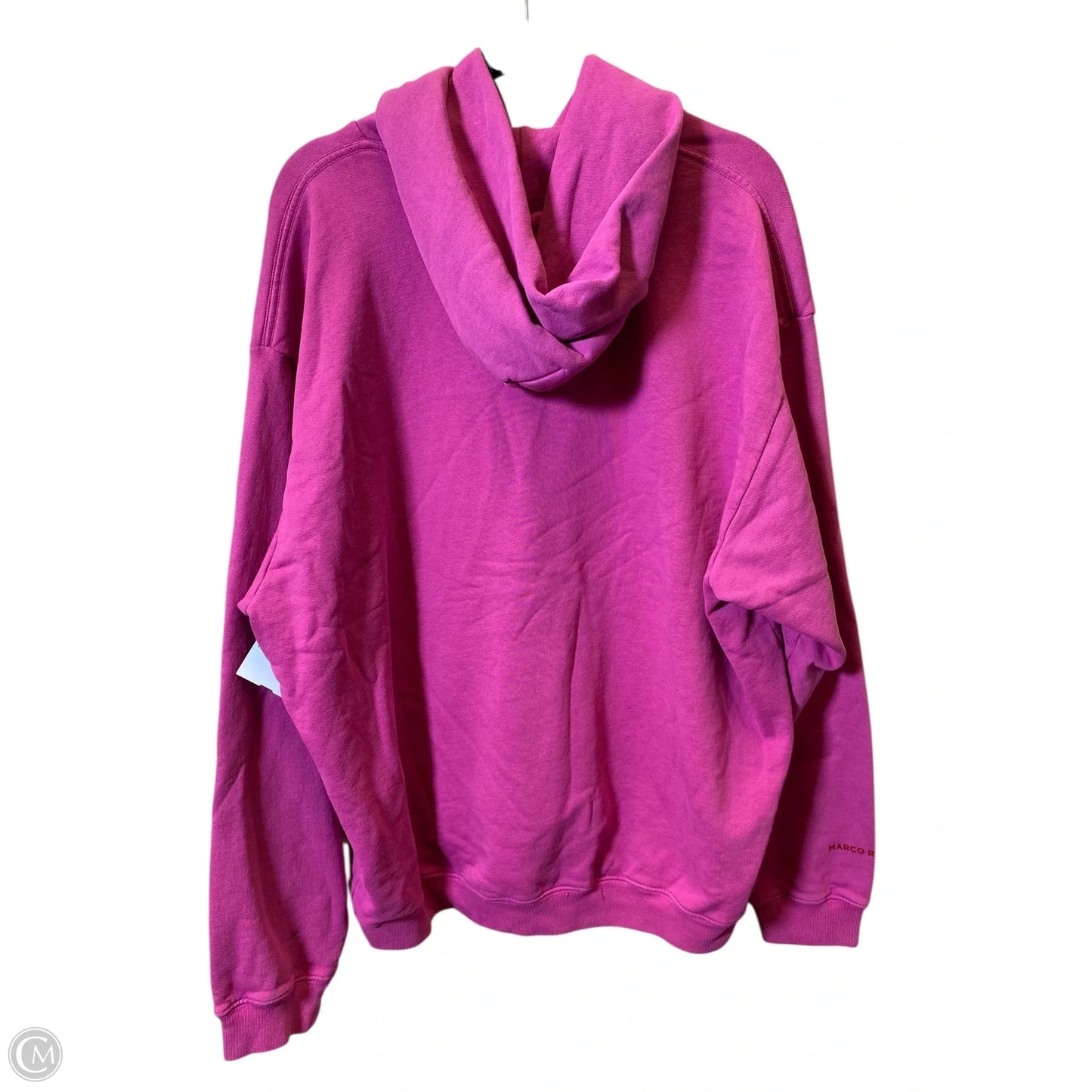 Sweatshirt Hoodie Designer By Pleasing In Pink, Size: Xl