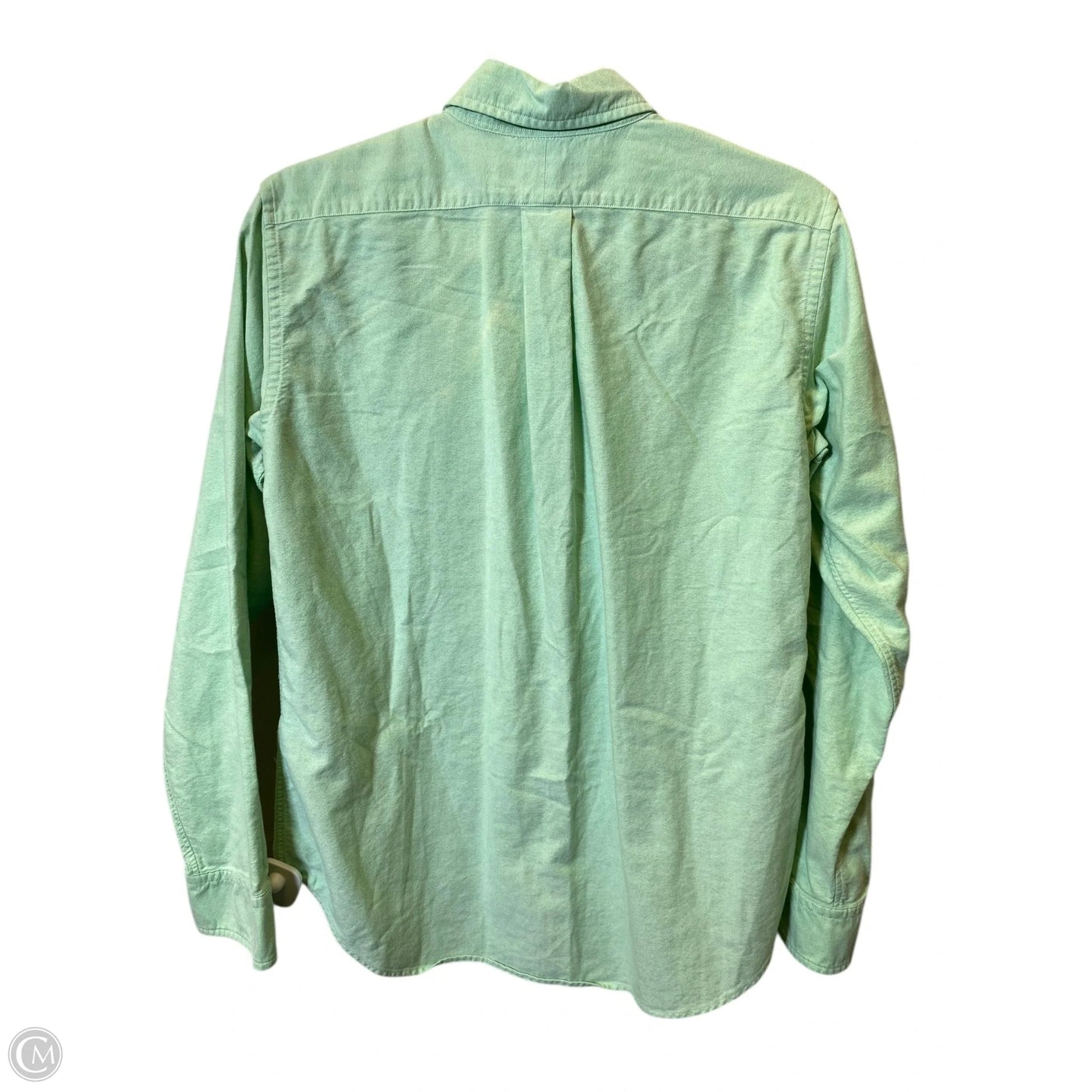 Blouse Long Sleeve By Ralph Lauren In Green, Size: 8