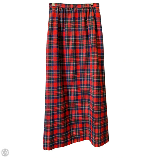 Skirt Maxi By Pendleton In Plaid Pattern, Size: 12