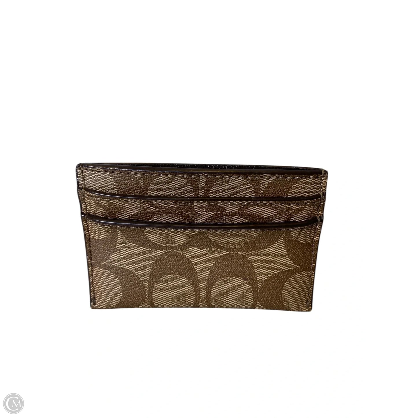 Coin Purse Designer By Coach, Size: Medium