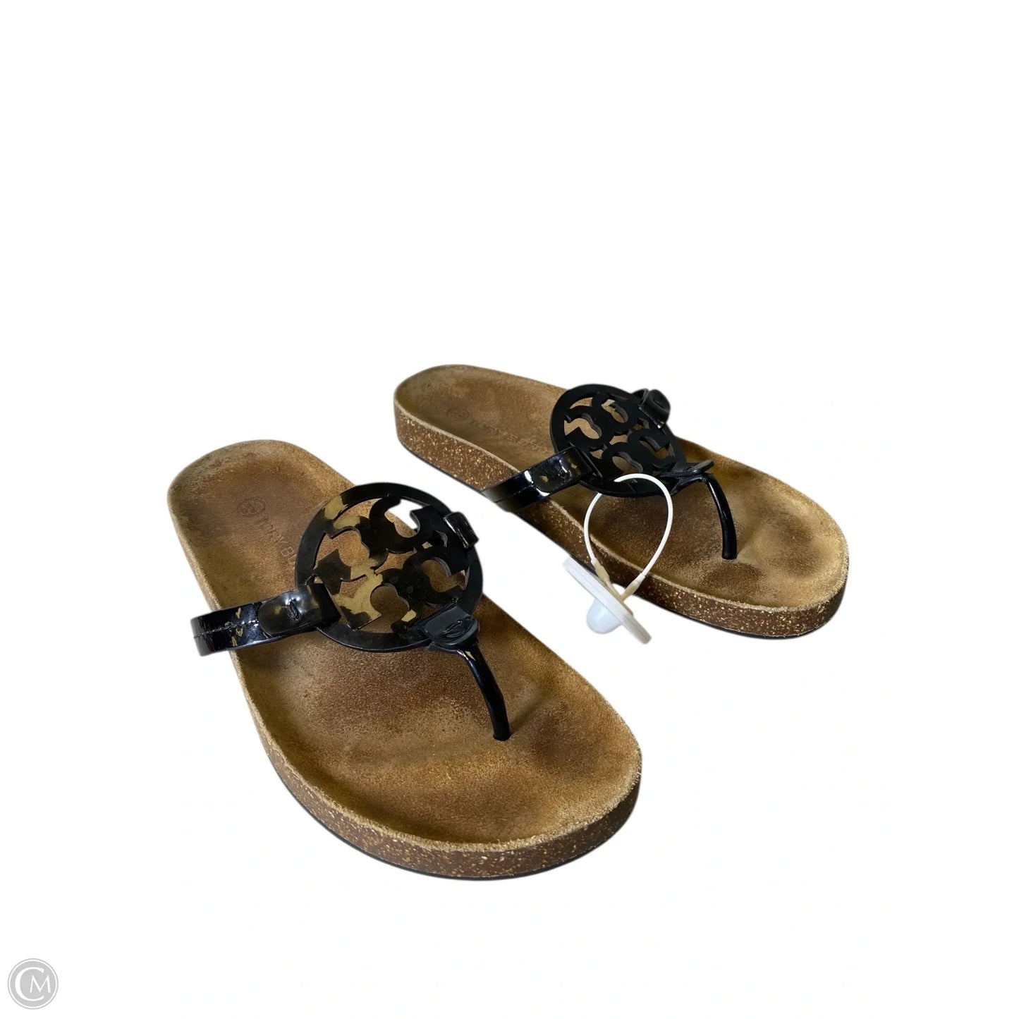 Sandals Designer By Tory Burch In Black, Size: 9