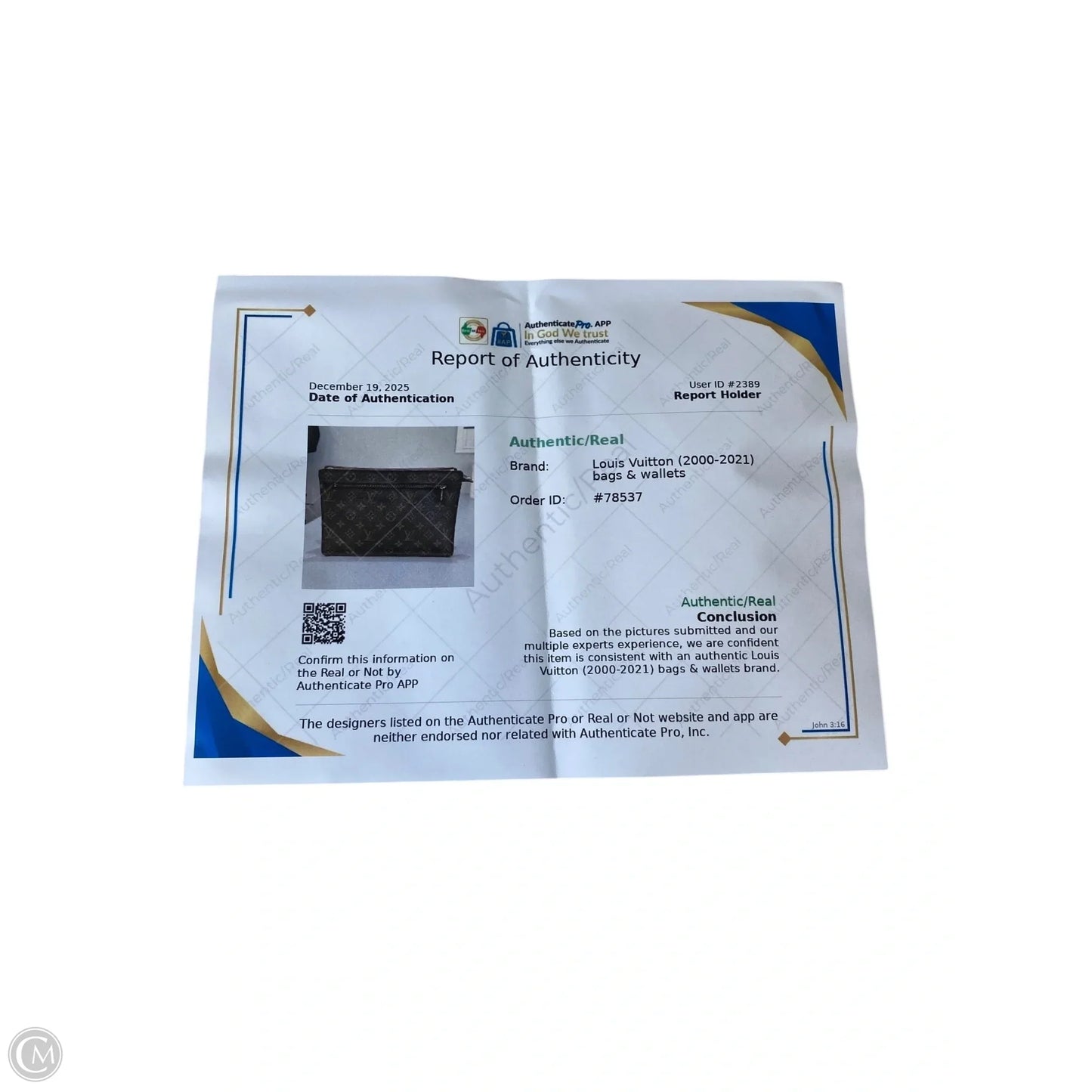 Clutch Luxury Designer By Louis Vuitton, Size: Medium