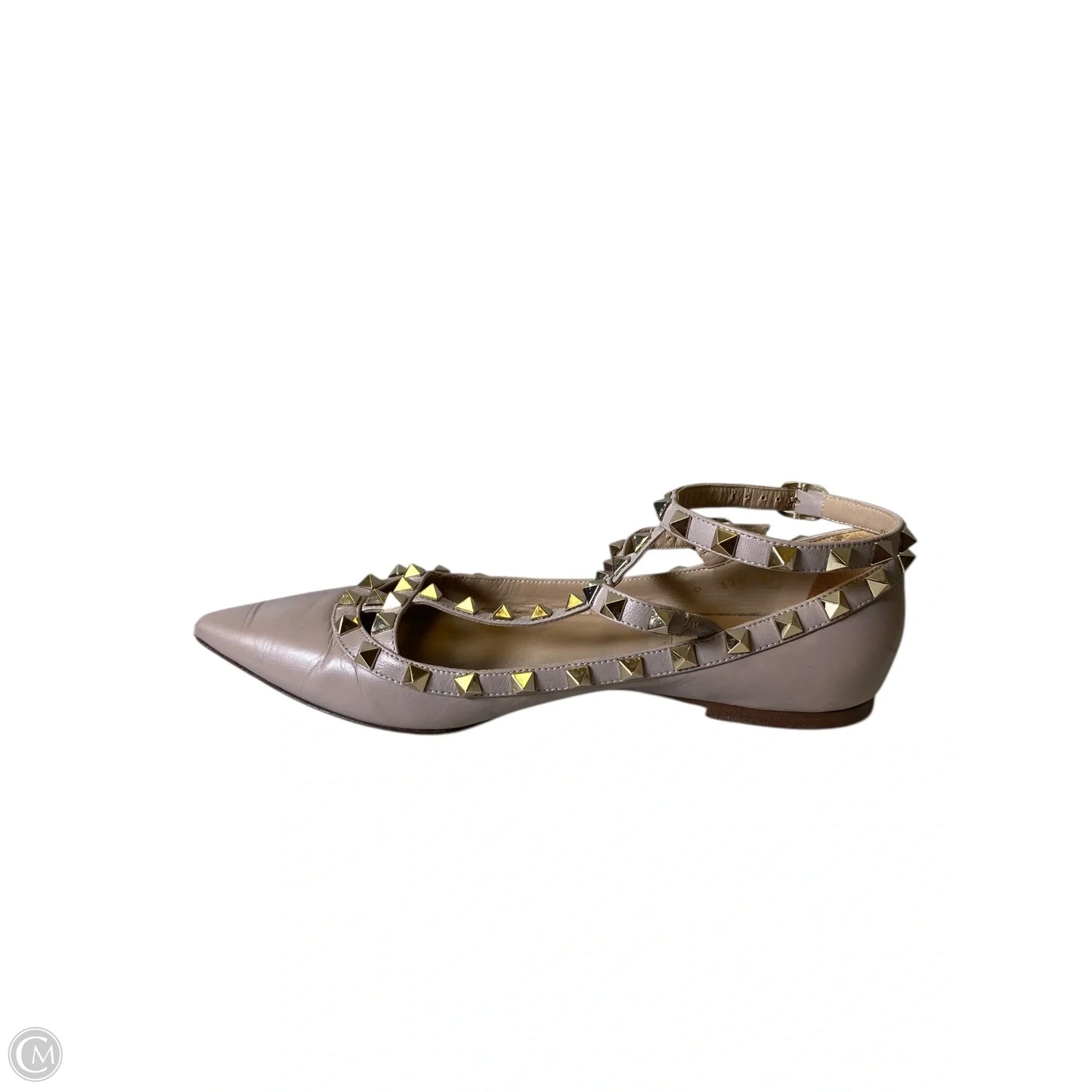 Shoes Luxury Designer By Valentino-garavani In Taupe, Size: 37.5
