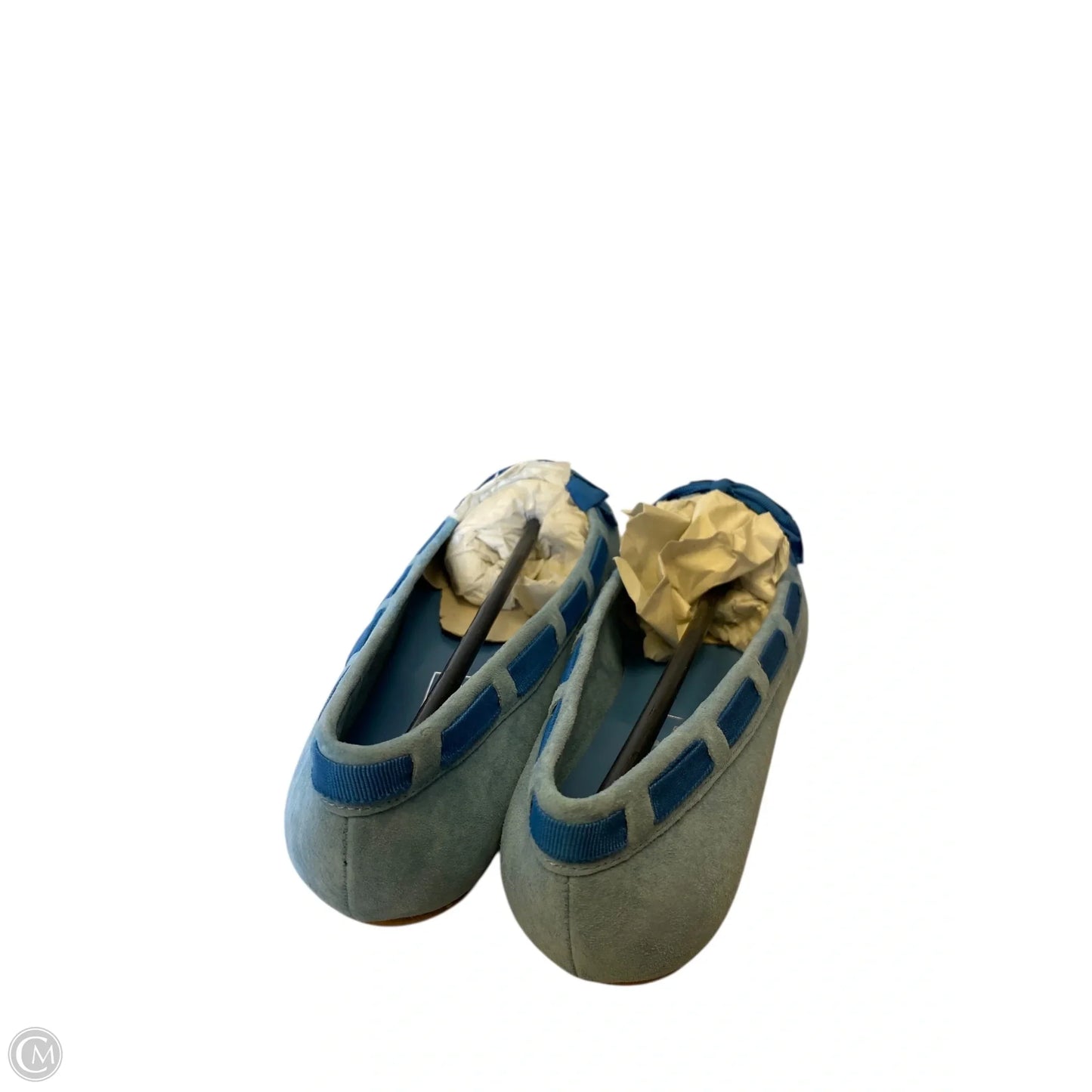 Shoes Flats By Clothes Mentor In Blue, Size: 7.5